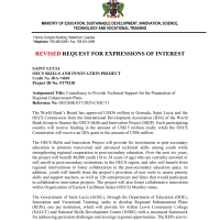 Government of Saint Lucia: OECS Skills and Innovation Project - Consultancy to Provide Technical Support for the Preparation of Regional Enhancement Plans 